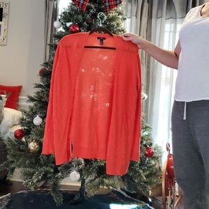 Gap Open cardigan orange